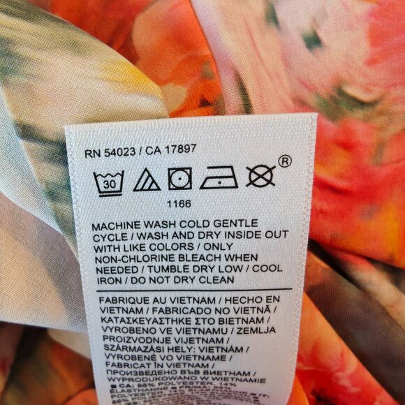 Athleta Women's Marlow Floral Bloom Romper NWT (Size Medium) Spring Athleisure - Picture 11 of 13